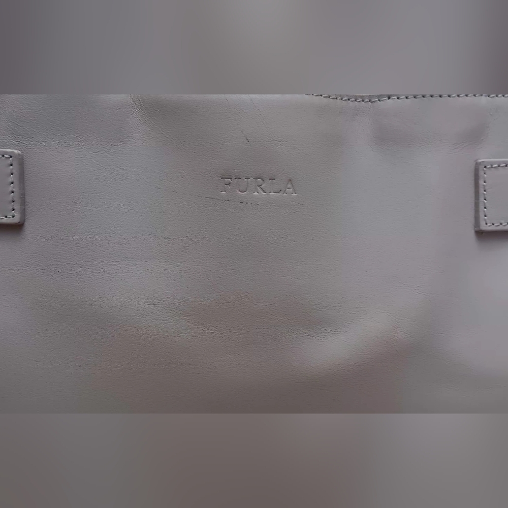 FURLA Greta Satchel Gray/Lavender - Picture 2 of 8